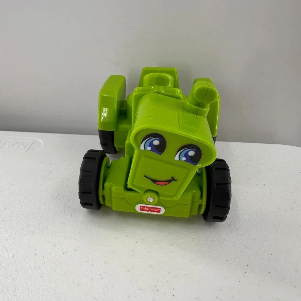 Little People Fisher Price Construction Firefighter Vehicle‎ Set 5 Piece Tractor